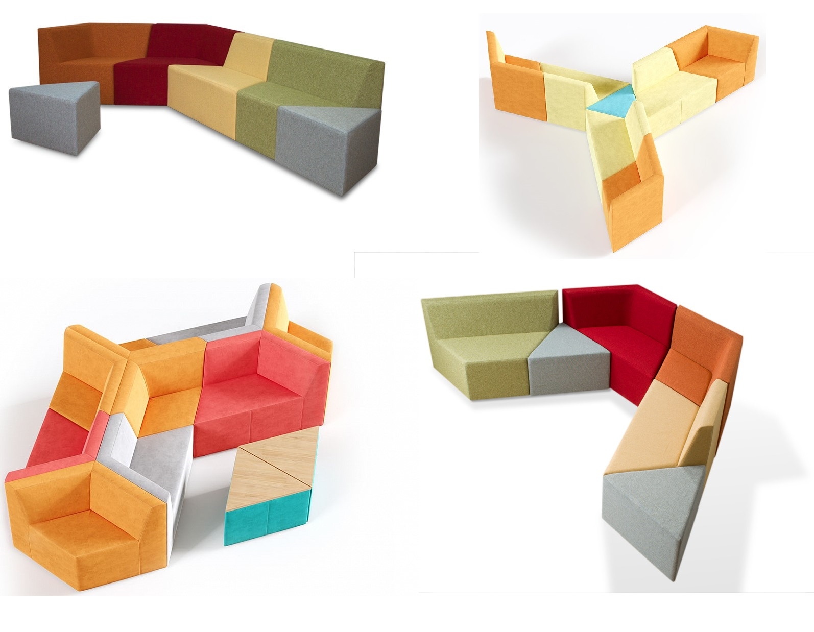 оригами диван из бумаги для детей